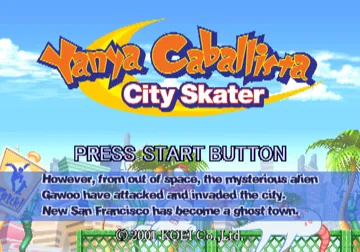 Yanya Caballista - City Skater screen shot title